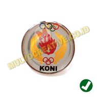 Pin KONI - Lencana Logo KONI Model Bulat