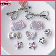 Set of 10 Cute 3D Sandal Pin Buckles - Perfect for Shoes, Clogs & Slippers Decor