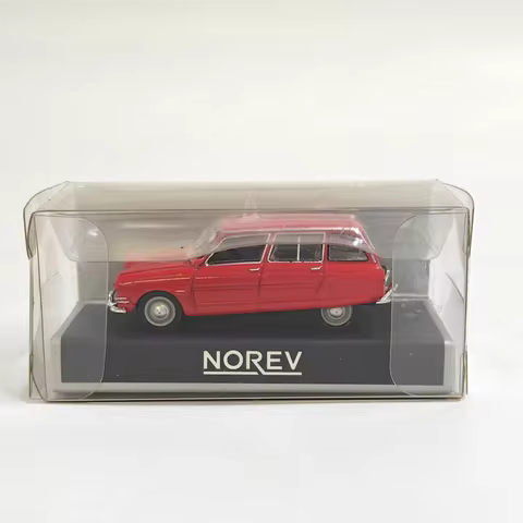 NOREV 1/87 Scale Ami6 Break Police Mini Sand Table Alloy Car Model Static Decoration Collectibles Gi