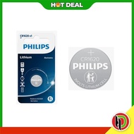 Hotdeal Philips Lithium Coin Battery CR1620 Remote Control Battery Alarm Battery