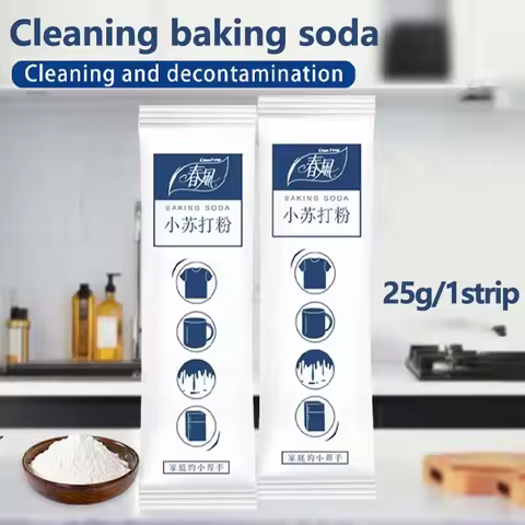 10bags Sodium Bicarbonate Baking Soda Multi-functional Decontamination Cleaning Powder Decontaminati