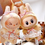 Taiwan Shipment labubu Clothes First Generation Second Vinyl Labububu Sitting Party Dress-Up Sling D