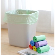 Non-strap plastic trash bag. 45 x 50cm roll trash bag