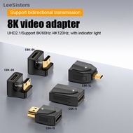 LeeSisters 8K 60HZ HDTV To Mini-C Adapter HD Video Converter 4K 120HZ Micro-D To Mini-C Converter For Laptop Phone TV Monitor MY