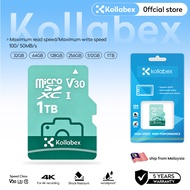 Kollabex NEO D1 C1 32/64/128/256/512/1TB HIGH SPEED CCTV DASHCAM GRADE MICRO SD CARD V10 V30