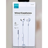 Joyroom Wired Series Half In-Ear Wired Earphones - White