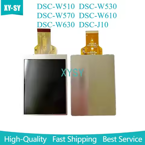 New W510 W530 W570 W610 W630 J10 LCD Display Screen for Sony DSC-W510 DSC-W530 DSC-W570 DSC-W610 DSC
