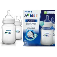 Avent Bottle Classic 2 Bottles/Baby Milk Bottle Contents 2pcs