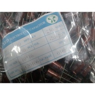 10uF 250V Aluminum Electrolytic Capacitor 250V 10UF 10 * 20