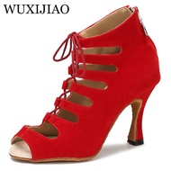 latin suede dance shoes women's fashion shoes high heels jazz shoes