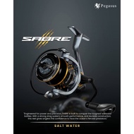 PEGASUS SABRE SALTWATER SPINNING Reel (POWER HANDLE) reel spinning