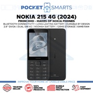 [Malaysia Set] Nokia 215 4G 2024 (2.8" Display | FM Radio) 1 Year Nokia Malaysia Warranty