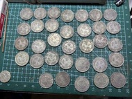 每粒$30 英皇五世 共33粒 香港硬幣1935-1936年一毫