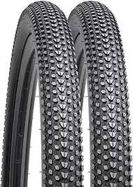 YUNSCM 24" Mountain Bike Tires 24x1.95/53-507 Compatible with Bike 24 x 1.95 24x2.0 Bicycle Tires (Y