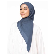 Tudung Bawal Plain Cotton bidang 45 | mudah bentuk | kain sejuk | awning on point