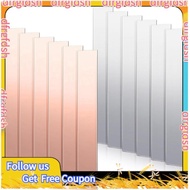 【D&F】12 Pcs Pure Copper Zinc Anode Sheet 99.9% High Purity Copper Zinc Electrode Strips 0.04 Inch X 