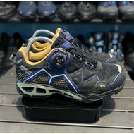 Black Blue Boa Shoes