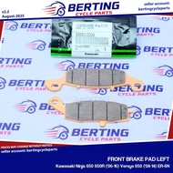 FRONT BRAKE PAD LEFT Kawasaki Ninja 650 650R ('06-16) Versys 650 ('08-14) ER-6N 43082-0009