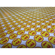  J Festival Stickers Waterproof 1 a4 Get 143 Pieces Just Too.