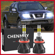 สำหรับ Nissan Navara (D40) ปี 2007 ถึง 2014 (ไฟหน้า) - Combo LED ไฟหน้าหลอดไฟ 9-32V 6000K Bright Whi