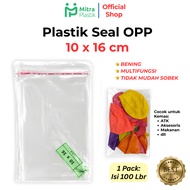OPP Plastic Seal 10x16 (100 sheets) Clear Plastic Seal 10 x 16 Glue Adhesive Bread Invitation