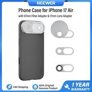 NEEWER Phone Case NEEWER Phone Case for iPhone 17 Air with 67mm Filter Adapter & 17mm Lens Mounts PA