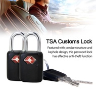 2022 New TSA Customs Lock With Key Small Portable Padlock Waterproof Anti-Theft Suitcase Luggage Locks High Security Tool