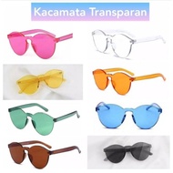 Various trendy glasses, jelly glasses, ellipe glasses, trend glasses, folding glasses