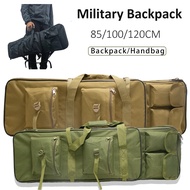 4Color 85cm 100cm 120cm Tactical Molle Bag Nylon Bag Rifle Case Military Backpack for Airsoft Holster Shooting Hunting