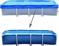 157" X 83" Rectangle Pool Cover, 13 x 7 ft Rectangle Pool Cover, Fit 157 in x 83 in Swimming Pool Co