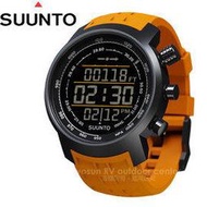 大里RV城市【Suunto Elementum】新款 黑底橘帶限量款 Terra 登山釣魚計時錶 攀山系列/橡膠錶帶