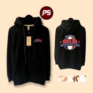 Harlem Globetrotters Basketball Team Zipper Hoodie Jacket