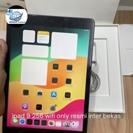 IPad 9 256gb wifi ipad 9th 2021 10.9" 256 wifi bekas second resmi