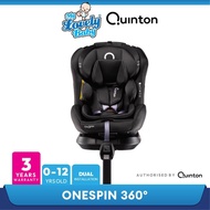 Quinton One Spin+ 360 R44 Isofix Car Seat Come With Canopy (New Born To 36kg)