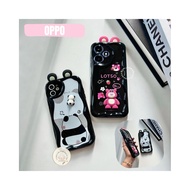 CASE FOR OPPO 3D BLACK LOTSO & PANDA A1K/C2 A3S/C1 A5/A9 2020 A5S/F9A7/A12/A11K A15/A15S A16 A17/A17