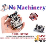V1800 EB500 EB650 TL52 LT20N 3WF16 CARBURETOR MIST BLOWER AUGER DRILL 43cc 52cc Mesin Rumput Tolak O