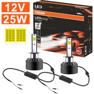Osram | หลอดไฟหน้ารถยนต์ OSRAM H1 LED หลอดไฟตัดหมอก H1 LED 25W 6000K กำลังสูง ของแท้ LEDriving อัพเก