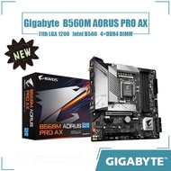 Gigabyte B560M AORUS PRO AX motherboard LGA1200 4xDDR4 DIMM  Using Intel B560 chipset  Micro ATX  12