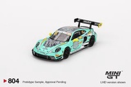 MINI GT 804 (盒裝) Porsche 911 GT3 R #28 HubAuto Racing  2023 FIA GT World Cup 70th Macau Grand Prix  