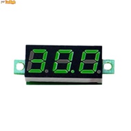 【BEST】0.28\" 3Wire LED Minimun Digital Voltmeter DC0-100V Reverse Connection  for Protection