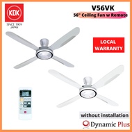 KDK V56VK 56" Super Deluxe Ceiling Fan with Remote