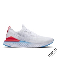 Nike Epic React Flyknit 2 White Men's Shoes Low-Top Lightweight Woven Sneakers Jogging CJ7794-146