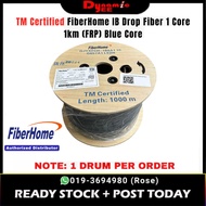 TM Certified FiberHome IB Drop Fiber 1Core 1KM (FRP) Blue Core GJYXFCH-1B6a1 G657A1  IB804