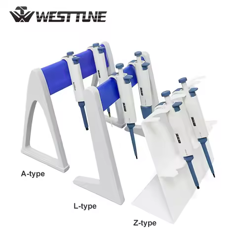 Westtune Plastic Laboratory Pipette Rack L-type A-type Z-type Pipette Holder Multifunctional Pipette
