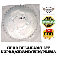 REAR GEAR 38T SUPRA GRAND WIN PRIMA ASTREA BEKTU GUARANTEED QUALITY CHEAPEST PRICE