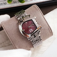 Jam Tangan Wanita Aigner-Genua Due A1800 Sikver Combinasi Stainless Steel