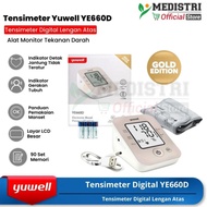Yuwell Tensimeter Digital YE 660 D Alat Tensi Tekanan Darah Original