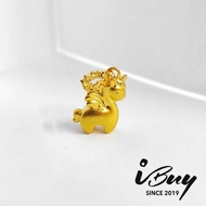 IBUY 916 HARD GOLD Unicorn 22K 916硬金 独角兽