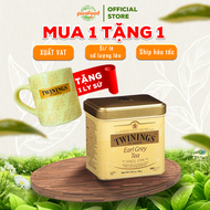 Trà Twinings Earl Grey Hộp Thiếc 100GR | Trà Đen Bá Tước Loose Tea - Pico Food