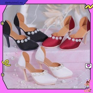 Bjd Shoes 1/3 As62 Female body 8cm BJD Shoes Elegant  and Fashionable Doll Shoes with pearl edging D